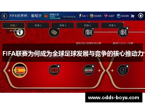 FIFA联赛为何成为全球足球发展与竞争的核心推动力
